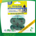 Full biodegradable and compostable plastic dog Poop Bags